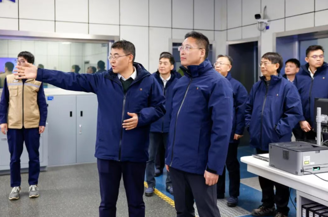 国家电投集团徐树彪到国核示范调研